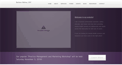 Desktop Screenshot of barbarameltonlpc.com